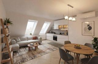 Maisonette mieten in 1030 Wien, 1030! Moderne, hochwertig sanierte DG-Maisonette mit Terrasse und 2 Bädern ab November 26! ERSTBEZUG NACH SANIERUNG!
