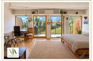 Wohnung kaufen in 6100 Mösern, Helle 46 m² große 1-Zimmer-Wohnung mit geräumiger Terrasse und herrlichem Weitblick – ruhig gelegen und nahe Seefeld
