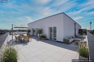 Penthouse kaufen in 4050 Traun, Neubau-Erstbezug Traun: 4 Zimmer, 112 m², 104 m² Dachterrasse, Top 20