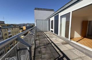 Wohnung mieten in Leithastraße 21, 1200 Wien, OHNE KÜCHE: Dachterrassen-Wohnung ohne Schrägen inkl. Abstellraum | Nähe U6