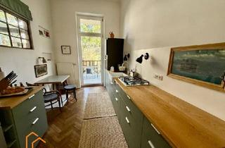 Wohnung kaufen in 2000 Stockerau, CHARMANTE ALTBAUWOHNUNG MIT BALKON ZUM GARTEN & ZUSÄTZLICHER SOUTERRAIN-EINHEIT