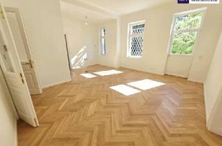 Wohnung kaufen in Ghelengasse, 1130 Wien, Schmuckstück! Traumhafte Gartenwohnung in Hietzing in absoluter Ruhelage! Historisches und saniertes Villengebäude + Privatsphäre + Hochwertiges Umfeld!