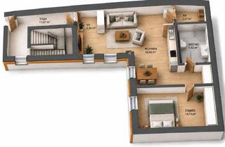 Wohnung kaufen in 5280 Braunau am Inn, 2-Zimmer-Wohnung in zentraler Lage mit Garagenplatz