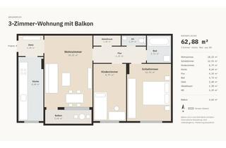 Wohnung kaufen in 5400 Hallein, Provisionsfrei: Sonnige 3-Zimmer-Wohnung mit Loggia, Bergblick & Carport