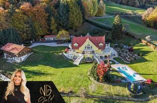Villen zu kaufen in 8541 Schwanberg, Luxusvilla, Chalet, Pool, Weinkeller, Landwirtschaft und 7 Hektar Naturidylle nahe Deutschlandsberg