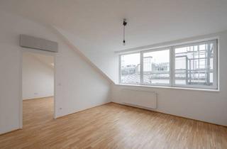 Penthouse kaufen in 1070 Wien, Neu Furnished 3-Room Penthouse With 17 m² Terrace, Air Conditioning And Quiet Courtyard Setting