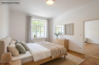 Wohnung kaufen in 1130 Wien, Neu Shape Your Own Home! 3-Room Period Apartment To Renovate - Balcony And Garden Planned, Extra Costs