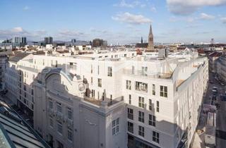 Wohnung mieten in Marxergasse, 1030 Wien, Exklusive Dachgeschosswohnung in den historischen Sofiensälen – 4 Zimmer mit Terrasse & Loggia