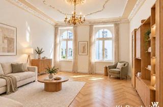 Wohnung kaufen in Wiedner Hauptstraße, 1050 Wien, Altbaujuwel mit prachtvollem Stuck – stilvolles Wohnen für Liebhaber klassischer Wiener Eleganz I Fußbodenheizung I Lift | Nähe Wiedner Hauptstraße
