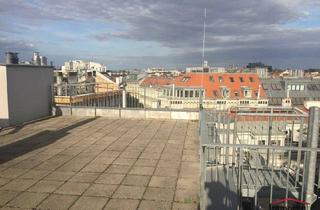 Wohnung mieten in Margaretenstraße, 1050 Wien, Dachgeschosswohnung mit Klimaanlage, Terrasse, Dachterrasse und Weitblick