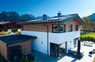 Einfamilienhaus kaufen in 5760 Saalfelden am Steinernen Meer, Exklusives Familienrefugium in Saalfelden-Bsuch – Neubau in Premium-Holzbauweise mit 360° Bergpanorama, Privatsphäre und nachhaltiger Technik.