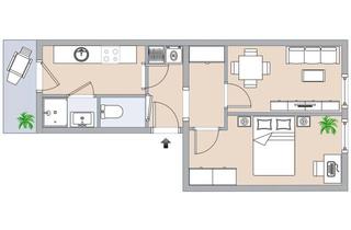 Wohnung mieten in Gaswerkstraße 40, 8020 Graz, 2-Zimmerwohnung - saniert 12/2020 - in traumhafter Lage