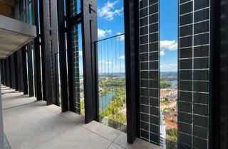 Penthouse mieten in Donau-City-Straße, 1220 Wien, Penthouse über den Dächern Wiens - Exklusives Wohnen im 51. Stock des DC2 Tower
