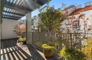 Wohnung kaufen in Fuhrmannsgasse, 1080 Wien, "Licht, Glas & Terrasse - exklusiver Dachgeschoss-Erstbezug in der Josefstadt"