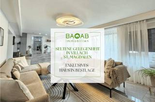 Villen zu kaufen in 9500 Villach-Innere Stadt, Seltene Gelegenheit in Villach-St. Magdalen – exklusives Haus in Bestlage
