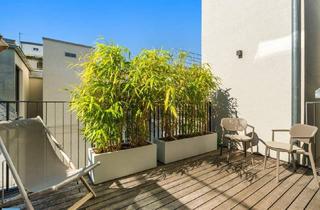 Wohnung kaufen in Fuhrmannsgasse, 1080 Wien, Dachgeschoss-Erstbezug mit Balkon, Loggia und Blick auf Maria Treu