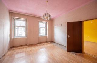 Wohnung kaufen in Quellenstraße, 1100 Wien, ++NEU++ Sanierungsbedürftige 2-Zimmer-Altbauwohnung mit 57 m² und Personenaufzug