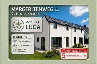Doppelhaushälfte kaufen in 2353 Guntramsdorf, ++ NUR 5 HÄUSER ÜBRIG ++ TOP LAGE