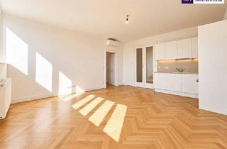 Wohnung kaufen in Reinprechtsdorfer Straße, 1050 Wien, LICHT AN. ALTBAU AN. ANGEKOMMEN. – 2 Zimmer. Ganz oben. Ganz hell. Ganz schön 1050!