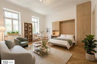Wohnung kaufen in Halbgasse 20, 1070 Wien, Wunderschön sanierte Altbauwohnung im Herzen des 7. Bezirks – in Top-Lage direkt bei der Burggasse