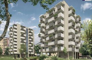 Wohnung kaufen in Rosentaler Straße, 9020 Klagenfurt, Über den Dächern von Klagenfurt – 2-Zimmer-Neubau mit 16 m² Balkon