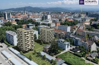 Wohnung kaufen in Rosentaler Straße, 9020 Klagenfurt, 22 m² Balkon & 3 Zimmer – modernes Wohnen in Klagenfurt zum attraktiven Preis!