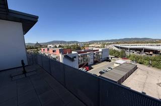 Wohnung mieten in 2334 Vösendorf, Provisionsfrei und Sofortbezug: 3 Zimmerwohnung mit 17 m² Balkon samt tollem Weitblick direkt an der Stadtgrenze Wien - Top 2/35