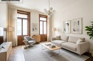 Wohnung kaufen in Hernalser Hauptstraße, 1170 Wien, Neu Sanierungsbedürftige 2-Zimmer-Altbauwohnung Nahe u6 Alser Straße - ohne Lift
