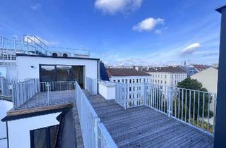 Maisonette kaufen in 1150 Wien, Einzigartige Dachgeschoss-Maisonette mit 3 Terrassen & Fernblick- klimatisiert | ERSTBEZUG