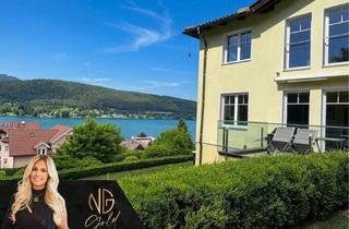 Wohnung kaufen in 9220 Velden am Wörther See, Wörthersee-Lifestyle pur: Gartenwohnung mit Terrasse, Seeblick und eigenem Badesteg in Velden am Wörthersee