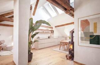 Loft kaufen in 6511 Zams, Loftatelier mit Historischer Dachkonstruktion und Westloggia | Top 04 | Villa Haueis Zams