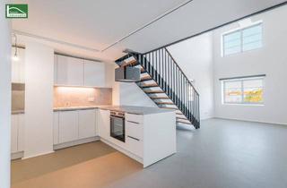 Loft kaufen in Pitkagasse, 1210 Wien, 114 m², die Eindruck hinterlassen – außergewöhnliche Loftwohnung mit besonderem Raumgefühl!