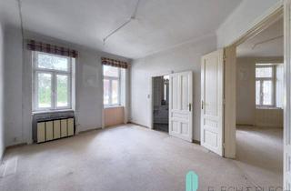 Wohnung kaufen in Schöffelgasse, 1180 Wien, ALTBAU MIT POTENZIAL | 2 Zimmer | ca. 58m² | Erdgeschoss | Ost-Ausrichtung