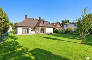Einfamilienhaus kaufen in Badeteich Hirschstetten, 1220 Wien, Wohnen mit Villencharakter: ca. 343 m² Nutzfläche auf ca. 980 m² Eigengrund | Nähe Blumengärten & Badeteich Hirschstetten
