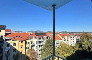 Wohnung mieten in Ghegagasse 32, 8020 Graz, DG Wohnung mit Balkon direkt am HBF | Küche, Parkplatz, Möbeliert