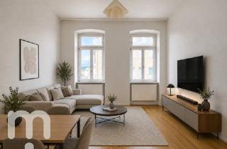 Wohnung kaufen in 1160 Wien, 3-ZIMMER-ALTBAU in 1160 Wien – großzügiger Grundriss & geplanter Hofbalkon