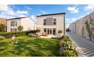 Einfamilienhaus kaufen in 2465 Höflein, NEU: 108 m² Einfamilienhaus | bis zu 3,50 m Raumhöhe, 37 m² Wohnküche & Garten – Ziegelmassiv, energieeffizient & provisionsfrei!