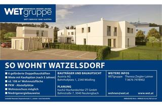 Haus mieten in Bergenweiler Straße 4/1, 2051 Watzelsdorf, Reihenhaus mit Garten und Terrasse | gefördert | mit Kaufoption