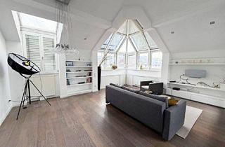 Wohnung mieten in Gonzagagasse, 1010 Wien, CITY-HIGHLIGHT, GONZAGAGASSE, klimatisiertes 128 m2 Dachgeschoss mit 14 m2 Terrasse, 3 Zimmer, Galerie, Küche, 2 Bäder, Parketten, Börse-Nähe