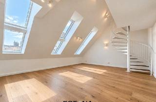 Maisonette kaufen in Leibenfrostgasse, 1040 Wien, Exklusiver Maisonette-Wohntraum mit offener Galerie und privater Dachterrasse in begehrter Lage