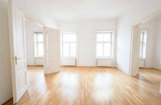 Wohnung kaufen in 1090 Wien, Repräsentative 5-Zimmer-Altbauwohnung im Servitenviertel mit Loggia! Sanierungsbedürftig!