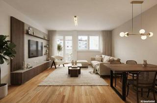 Wohnung mieten in 1090 Wien, ALSERGRUND - SONNIGE 3 Zimmer NEUBAU Wohnung mit gemütlichen Balkon