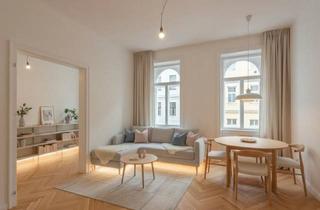 Wohnung kaufen in Einsiedlerplatz, 1050 Wien, Neu Generalsanierte 4-Zimmer-Altbauwohnung mit Hofseitigem Balkon am Einsiedlerplatz