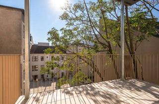 Wohnung kaufen in Einsiedlerplatz, 1050 Wien, Neu 2-Zimmer-Altbau mit 11 m² Westbalkon und Grünblick am Einsiedlerplatz - in Generalsanierung