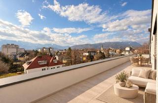 Penthouse kaufen in 9500 Villach-Innere Stadt, Penthouse Dobratsch - 115 m² Wohngefühl, 65 m² Süd-West-Terrasse und Villach zu Ihren Füßen