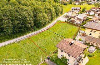 Grundstück zu kaufen in 5761 Alm, Besonderes Baugrundstück in Maria Alm - 1407M² - Gegebenenfalls Teilbar