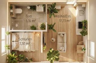 Wohnung kaufen in Zentrum, Augarten, Uni Graz, 8020 Graz, Graz - Gries: Leben Beim Augarten - Zentral 31M² Top Erstbezug im 2.Og - Für Anleger und Endverbraucher
