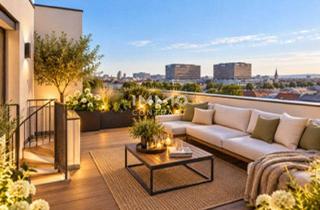 Wohnung kaufen in 1180 Wien, PREISREDUZIERT- ÜBER DEN DÄCHERN VON WÄHRING- EXKLUSIVER DACHGESCHOSS-ERSTBEZUG MIT PRIVATER ROOFTOP-TERRASSE