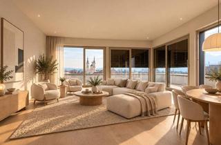 Penthouse kaufen in 9500 Villach-Innere Stadt, Eine Ganze Etage Nur Für sie - Ca. 230 m² Penthouse mit Ca. 130 m² Terrassen in Villach
