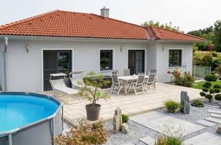 Einfamilienhaus kaufen in 8054 Hautzendorf, Stilvoller Bungalow, barrierefrei, neuwertig, Vollkeller, in Stadt-Nähe